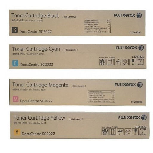 Fuji Xerox - FUJIFILM SC2022 High Yield Toner Cartridge Set